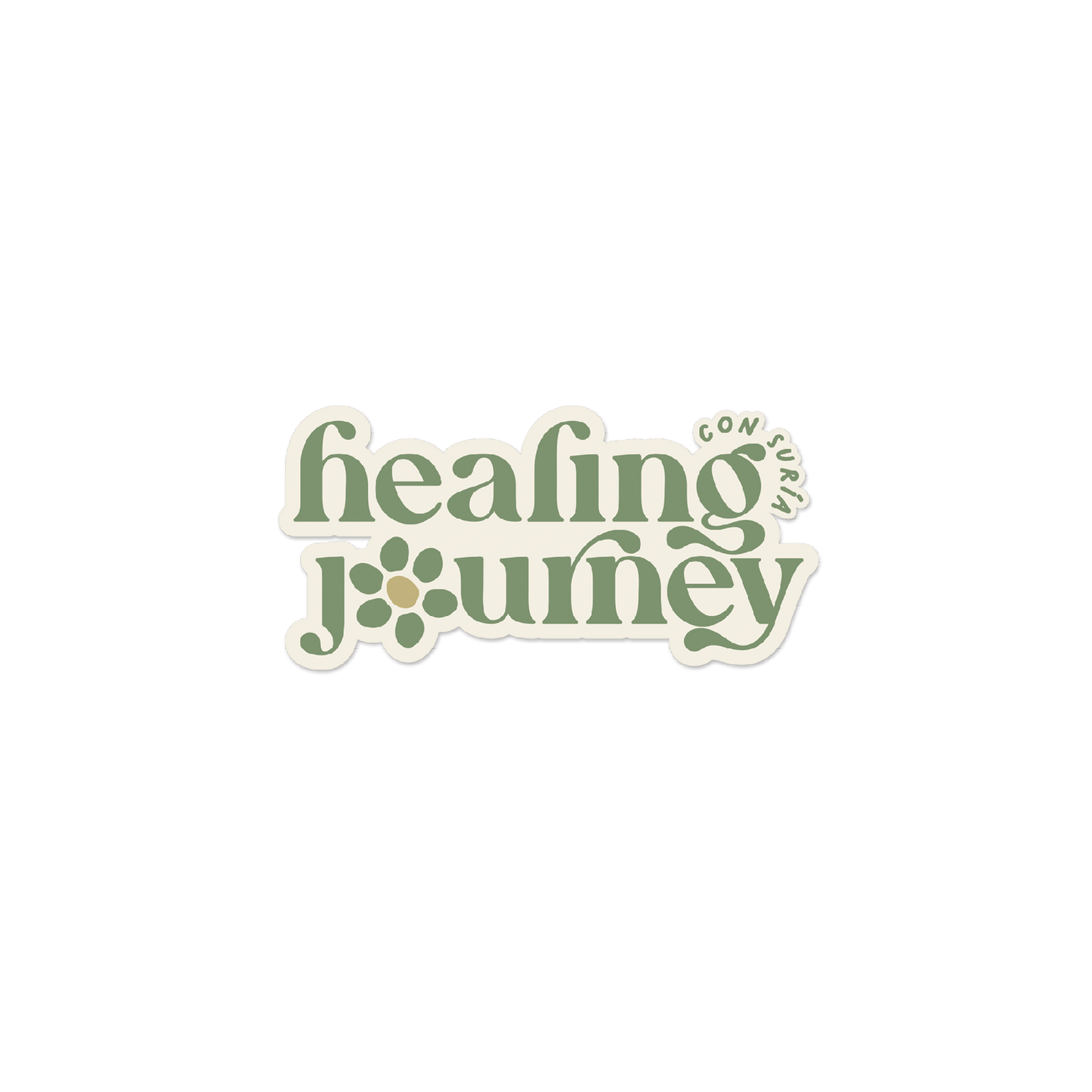 Healing Journey vinyl sticker